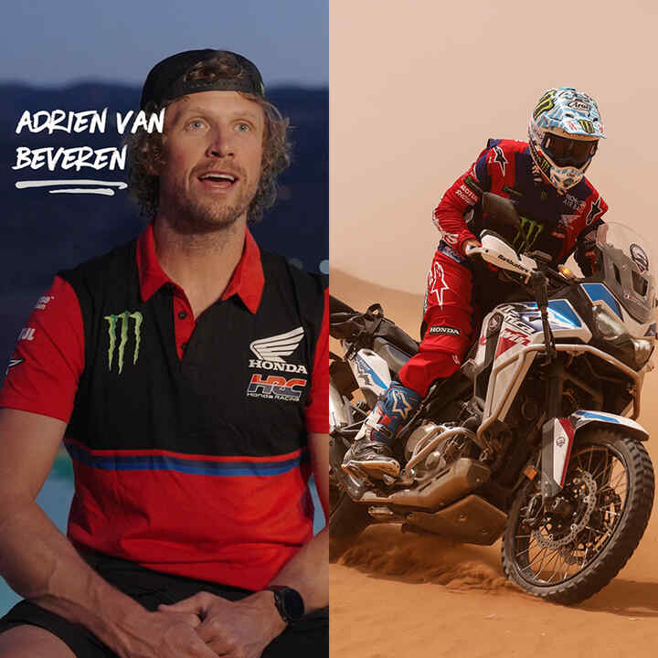 Adrien Van Beveren v rozhovore so zákazníkmi Honda Adventure Roads