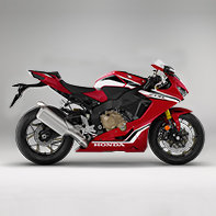Bočn&yacute; pohľad na model Honda CBR1000RR Fireblade
